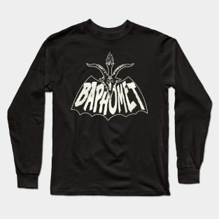 BAPHOMET aka (Bat)phomet Long Sleeve T-Shirt